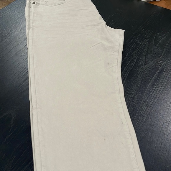 Todd Snyder straight garment dyed 5 pocket twill in manor gray - Picture 5 of 7